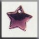 12292 Glass Treasures-Small Flat Star 9mm Amethyst (Qty. 1) THUMBNAIL